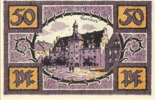 Német Birodalom/Weimari Köztársaság/Merseburg 1921. 5Pf, 10Pf, 20Pf, 25Pf, 50Pf (6x) 10klf db, telje...