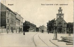 Szeged, Tisza Lajos körút, luth. (evangélikus) templom (EK)