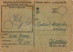 1943 Karácsony Muszkaföldön. Magyarország kitartása és áldozatkészsége teszi győzelmessé fegyvereink...