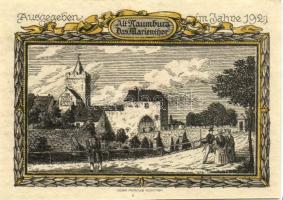 Német Birodalom/Weimari Köztársaság/Naumburg 1921. 25Pf(3x), 75Pf(3x) 6klf db, teljes sor T:1