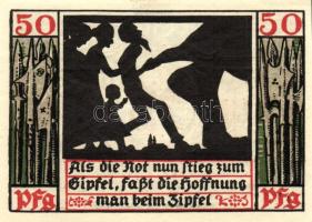 Német Birodalom/Weimari Köztársaság/Naumburg 1920. 50Pf(12x), mind klf db, teljes sor T:1