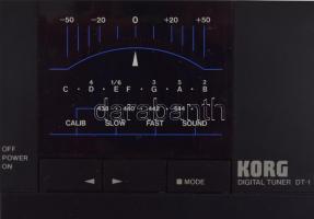 Korg gitár hangológép adapter nélkül, elemmel, működő, jó állapotban