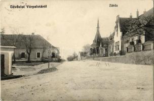 1913 Várpalota, zárda, utca. Filszeker Miklós kiadása 690.