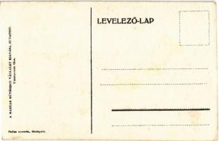 A Magyar Művészeti Vállalat kiadása, Pallas nyomda / Hungarian fashion art postcard s: Sárossy