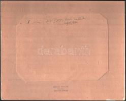 1897 Felsőpakony, orvvadász által megölt Ifj. Kégl György huszár hadnagy emlékműve. Nagy méretű fotó...