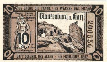 Német Birodalom/Weimari Köztársaság/Blankenburg am Harz 1920. 5Pf, 10Pf,(2x), 25Pf, 50Pf. 5klf db, t...