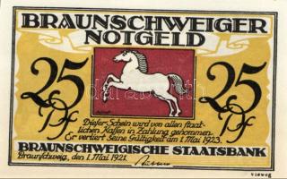 Német Birodalom/Weimari Köztársaság/Harzburg 1921. 10Pf, 20Pf, 50Pf, 75Pf. 4klf db, teljes sor T:1