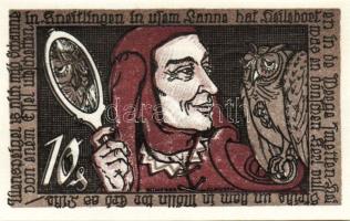 Német Birodalom/Weimari Köztársaság/Braunschweig 1921. 10Pf, 25Pf, 50Pf, 75Pf. 4klf db, teljes sor T:1