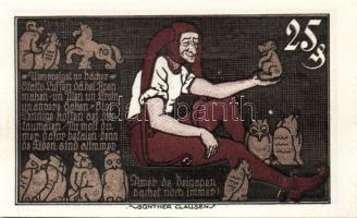 Német Birodalom/Weimari Köztársaság/Braunschweig 1921. 10Pf, 25Pf, 50Pf, 75Pf. 4klf db, teljes sor T...