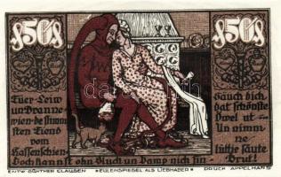 Német Birodalom/Weimari Köztársaság/Braunschweig 1921. 10Pf, 25Pf, 50Pf, 75Pf. 4klf db, teljes sor T...