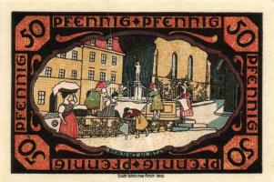 Német Birodalom/Weimari Köztársaság/Pössneck DN 25Pf, 50Pf, 75Pf. 3klf db, teljes sor T:1