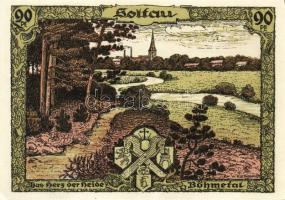 Német Birodalom/Weimari Köztársaság/Soltan DN 50Pf, 60Pf, 70Pf, 80Pf, 90Pf, 100Pf. 6klf db, teljes s...