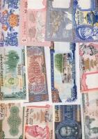 Kis Ázsia tétel 1960-as évektől, 101db, benne Kambodzsa, Burma, Fülöp szigetek, Quatar, Pakisztán, M...