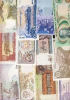 Kis Ázsia tétel 1960-as évektől, 101db, benne Kambodzsa, Burma, Fülöp szigetek, Quatar, Pakisztán, M...