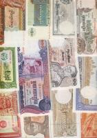 Kis Ázsia tétel 1960-as évektől, 101db, benne Kambodzsa, Burma, Fülöp szigetek, Quatar, Pakisztán, M...