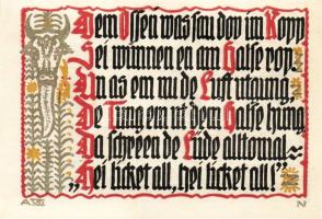 Német Birodalom/Weimari Köztársaság/Schöppenstedt 1921. 50Pf(10x,) mind klf db, teljes sor T:1