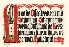 Német Birodalom/Weimari Köztársaság/Schöppenstedt 1921. 50Pf(10x,) mind klf db, teljes sor T:1