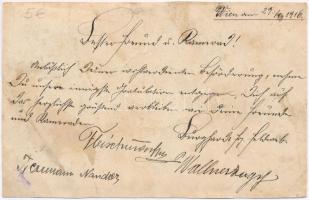 1916 WWI German and Austro-Hungarian K.u.K. military, Viribus Unitis propaganda, flags (r)