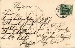 1908 Sopot, Ostseebad Zoppot; Familienbäder, Herrenbad, Damenbad, Restaurant, Cafe, Conditorei / fam...