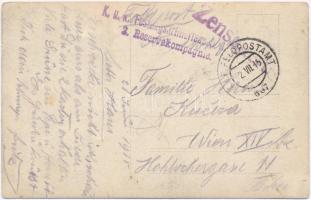 1915 Osztrák-magyar katonák puskákkal / WWI Austro-Hungarian K.u.K. military, soldiers with rifles. ...