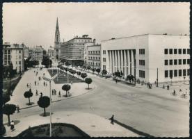 1960 Magyar futball válogatott tagjainak aláírása hazaküldött képeslapon