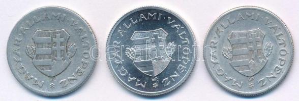 1946-1949. 1Ft Al (3xklf) T:1-,2-