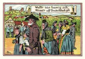 Német Birodalom/Weimari Köztársaság/Butzbach 1921. 25Pf, 50Pf(7x) 8klf db, teljes sor T:1