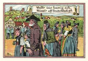 Német Birodalom/Weimari Köztársaság/Butzbach 1921. 25Pf, 50Pf(7x) 8klf db, teljes sor T:1