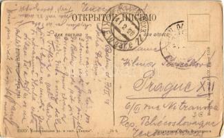 1928 Baku, Bacou; Municipal street, Tavriz, shops  (EB)