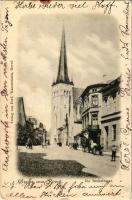 1900 Tallinn, Reval; Die Breitstrasse / street (EK)