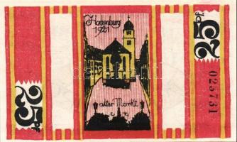 Német Birodalom/Weimari Köztársaság/Hachenburg 1921. 10Pf(2x), 25Pf(2x), 50Pf(3x) 7klf db, teljes so...