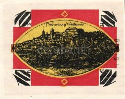Német Birodalom/Weimari Köztársaság/Hachenburg 1921. 10Pf(2x), 25Pf(2x), 50Pf(3x) 7klf db, teljes so...