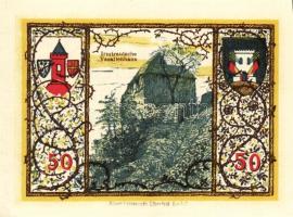 Német Birodalom/Weimari Köztársaság/Westerburg 1920. 50Pf(3x) mind klf db, teljes sor T:1/1-