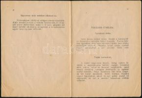 A szakácsművészet kiskönyve. Összeállította: G. Nagy Zsuzsanna. Bp., 1936, Erzsébet-nyomda, 32 p. Ki...