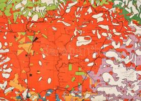 1920 Magyarország néprajzi térképe a népsűrűség alapján, szerk.: gróf Teleki Pál, Klösz György és Fi...