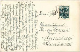 1936 Linz, Feuerwehrschule / Firefighting school (tear)