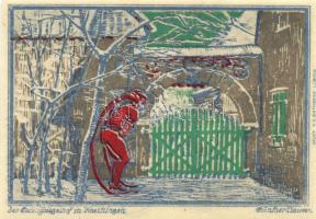 Német Birodalom/Weimari Köztársaság/Kneitlingen 1921. 50Pf(4x), 75Pf(4x), 1M(2x). 10klf db, teljes s...