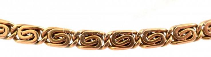 14K arany óralánc, zsebóralánc 10 g