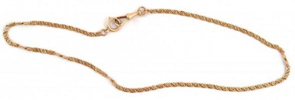 14K arany óralánc, zsebóralánc 10 g