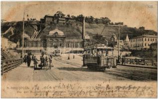Nizhny Novgorod, Gorky; funicular, tram (fl)