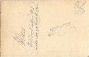 Im russischen Gefangenen lager in St. Leonhard bei Salzburg / WWI K.u.K. military, Russian prison ca...