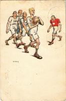 1922 Football match. B.K.W.I. 279-1. s: Carl Josef (fl)