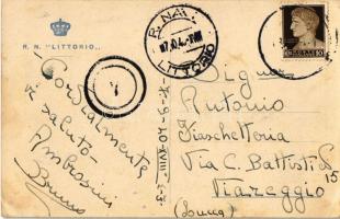 1940 R. N. "Littorio" / WWII Regia Marina (Italian Royal Navy) battleship "Littorio&q...