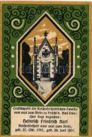 Német Birodalom/Weimari Köztársaság/Arolsen 1921. 10Pf, 25Pf, 50Pf. 3klf db, teljes sor T:1