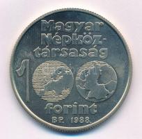 1988. 100Ft Cu-Ni-Zn "Labdarúgó Európa-bajnokság" T:BU Hungary 1988. 100 Forint Cu-Ni-Zn &...