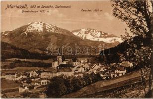 1927 Mariazell, general view, basilica, pilgrimage church