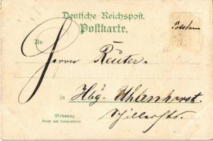 1903 Brauerei W. Senst, Potsdam. Lagerbier, Bock-Bier, Weissbierbrauerei / German beer advertisement...