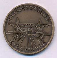 1975. "1975-1925 Hajdúszoboszló Gyógyfürdő" Br emlékérem (42,5mm) T:1