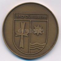 NSZK 1987. Bad Dürrheim / 1987 Br emlékérem (42,5mm) T:1 FRG 1987. Bad Dürrheim / 1987 Br commemorative medallion (42,5mm) C:Unc