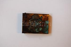 19.szd. vége Címeres Br katonai övcsat